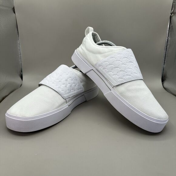 Puma El Rey II Slip-On Logomania Sneakers White Men’s 11.5 US 387295-02 - Picture 8 of 10